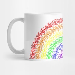 Rainbow Zendoodle Mug